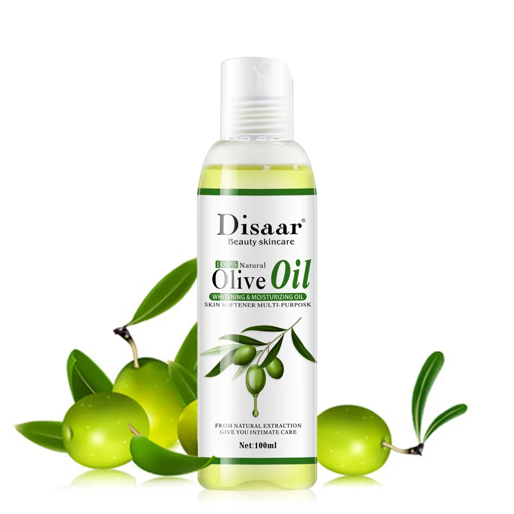 

Оливковое масло Disaar 100 мл, восстанавливающее масло для тела, эфирное масло для массажа кожи, увлажняющее, Отбеливающее, осветляющее, для тонк...