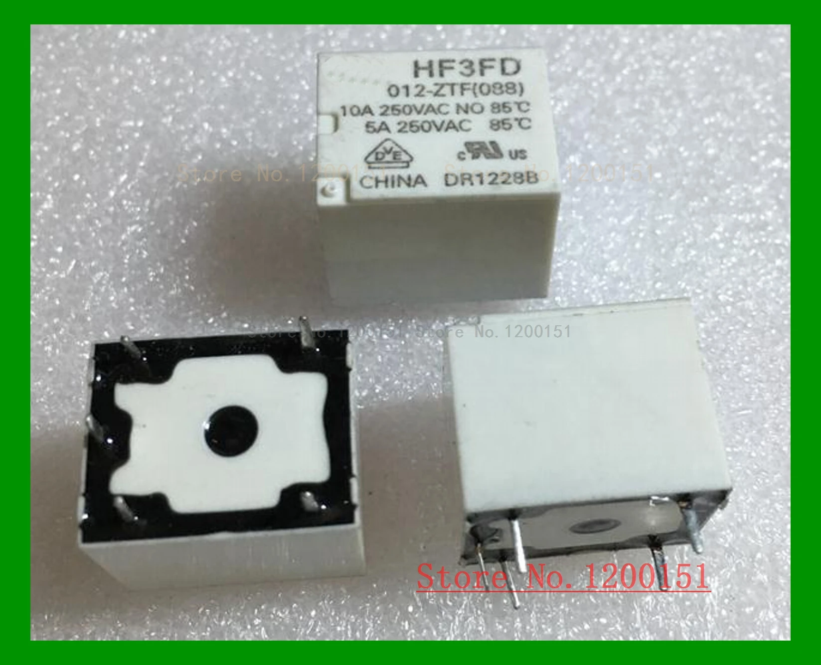 HF3FD 009-H3F 9V HF3FD 012-H3F 12V HF3FD 024-H3F 24V Реле DIP-5 (art.: 7aa8e6273) - 7aa8e6273