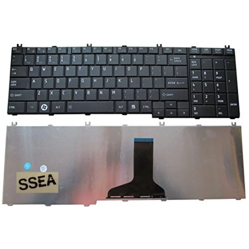 

NEW US Laptop Keyboard for Toshiba Satellite C650 C650D C655 C655D L650 L650D L655 L655D L670 L670D L675 L675D