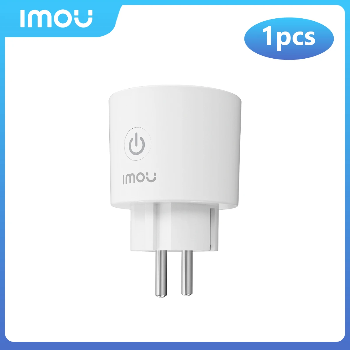 

IMOU Matter Wi-Fi Smart Socket 16A EU Plug Розетка для бытовой техники Mini Smart Plug Adapter Управление через приложение работает с Alexa Google Home