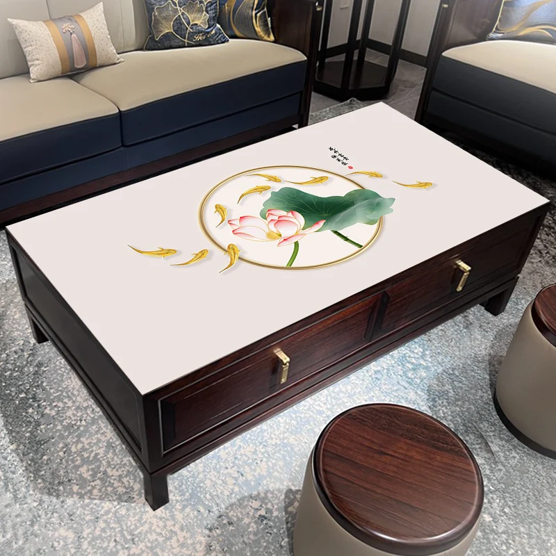 

Коврик для стола, коврик для журнального столика в китайском стиле, водонепроницаемый, маслостойкий, и моющиеся настольные mat, Настольный