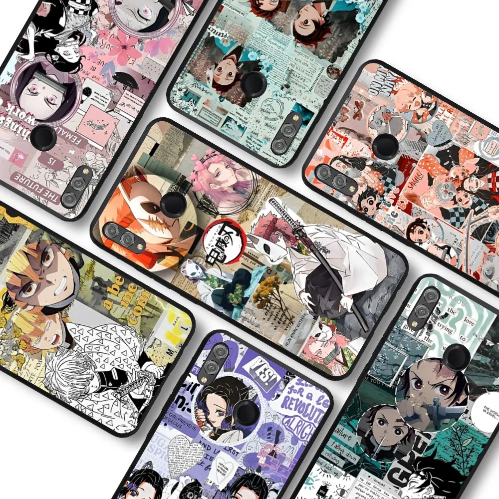 

Demon Slayer Anime Phone Case For Huawei Honor 10 lite 9 20 7A pro 9X pro 30 pro 50 pro 60 pro 70 pro plus