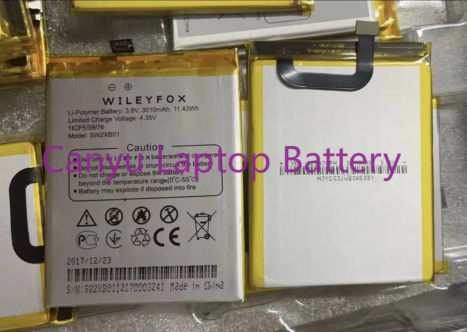 

Новые сменные батареи SW2XB01 Wileyfox 3010 мАч