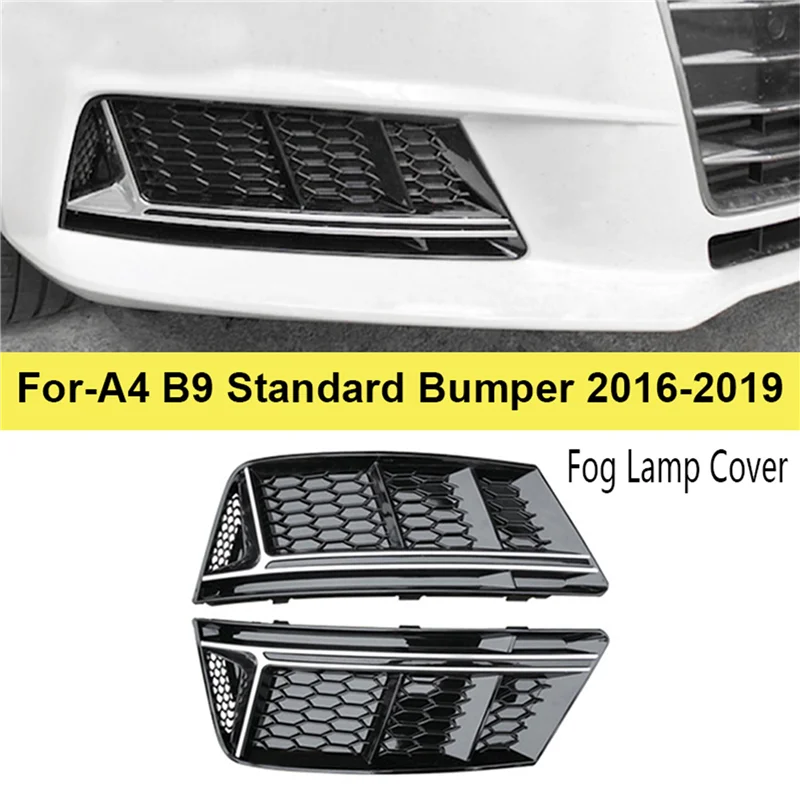 

Для-Audi A4 B9 стандартный бампер 2016-2019, передний бампер, противотуманная фара, задняя фара, фонарь, внутренняя отделка, Фотоэлементы