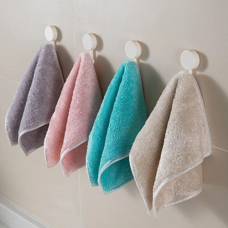 

Superfine Bamboo Fiber Household Dishcloth Wipe Tablecloth Non-stick Oil Towel Dishcloth Water Absorbent Washing Cleaning Rags