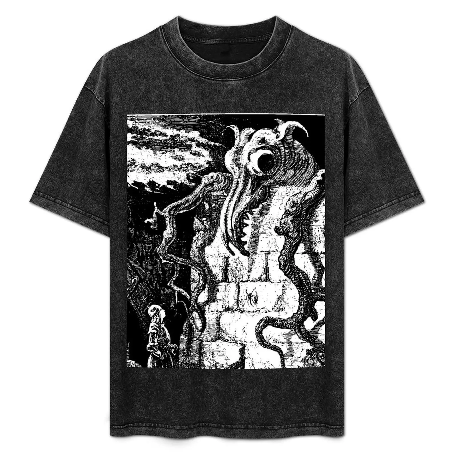 Футболка The Gnarled Monster футболки большого размера дизайнерские рубашки больших