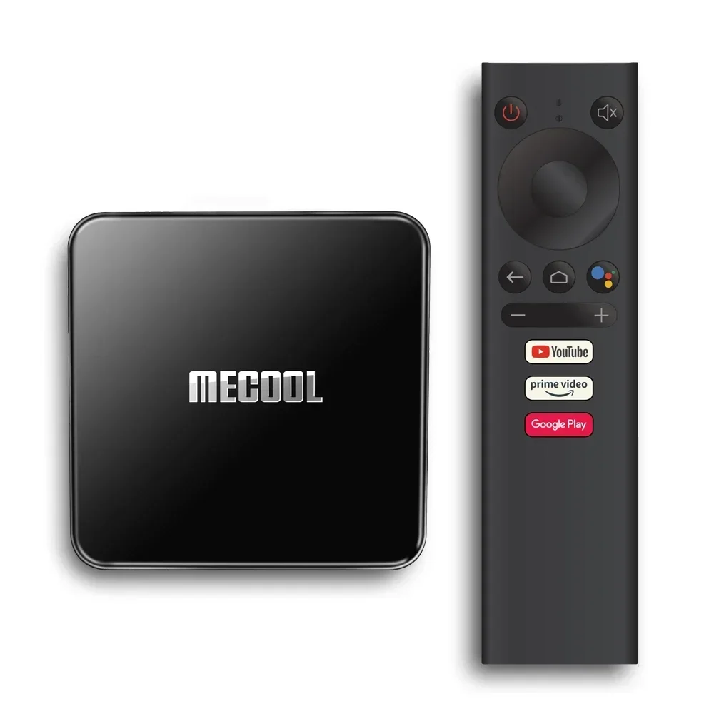 Mecool Km3 Atv Voice Remote TV box 4 ГБ оперативной памяти 64 128 Android 9.0 Amlogic S905X2 умная приставка