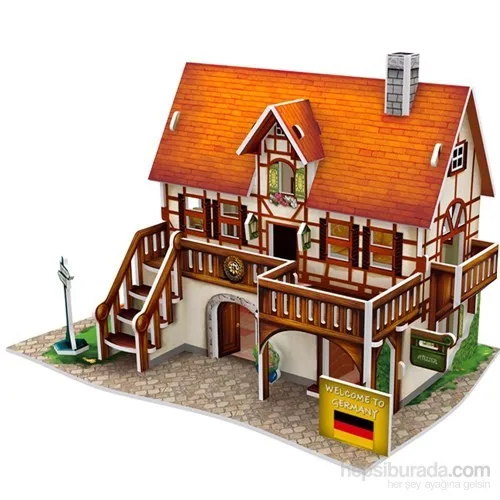 39 шт. 3-мерная немецкая художественная студийная головоломка |