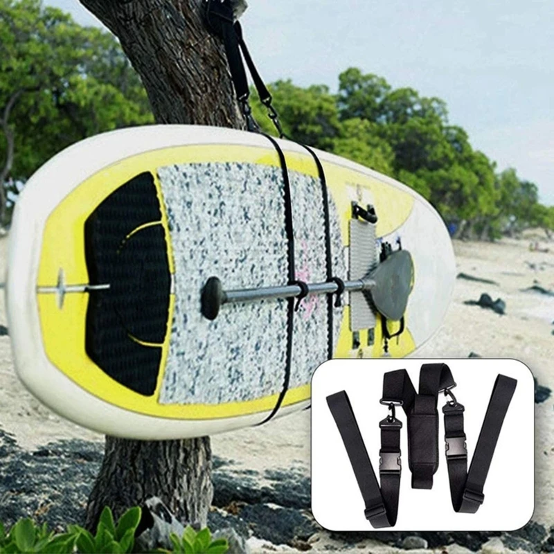 

Multi-use Kayak Carrying Strap Adjustable Surfboard Shoulder Strap Canoe Storage Sling Paddle Board Accessories