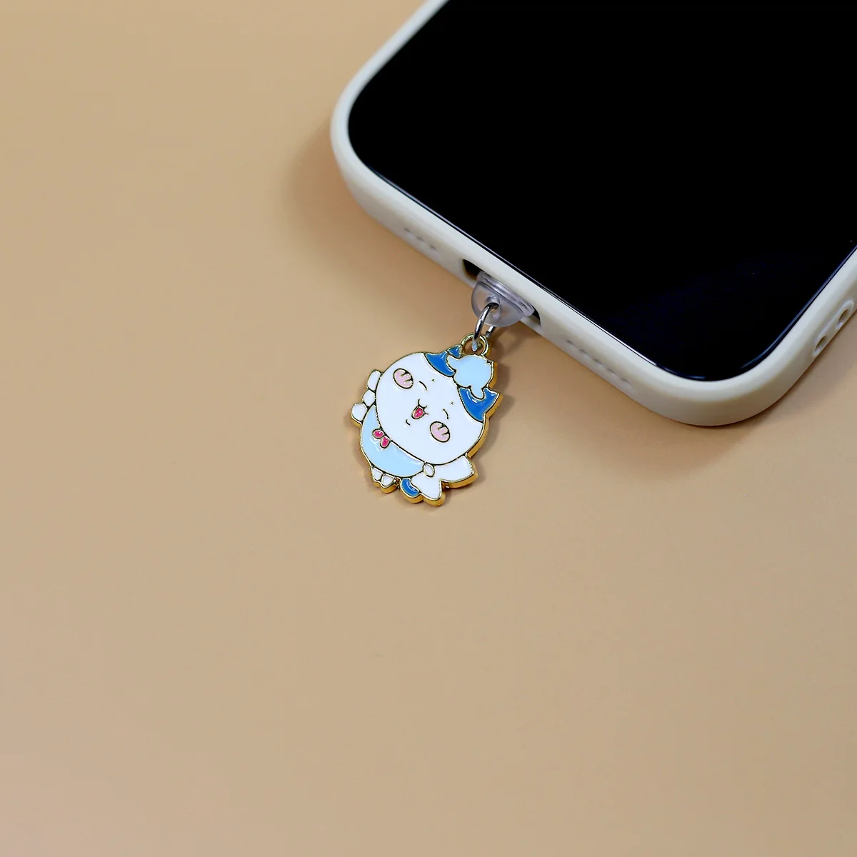 Chiikawa 3D полимерная пылезащитная заглушка для телефона iPhone Samsung Xiaomi Huawei Type C Android