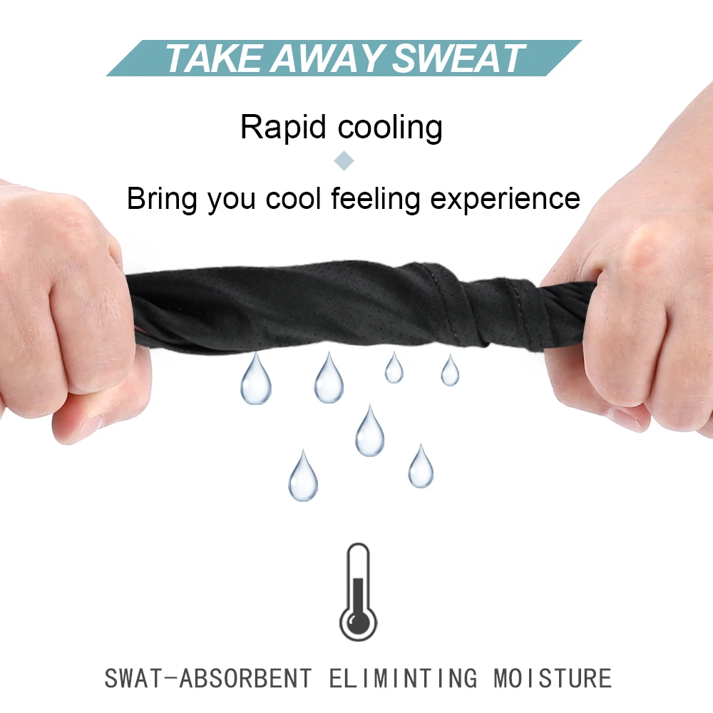 Hiking Scarf Print Half Face Mask Cycling Neck Gaiter Cover Shield Masks Mesh Tube Ski Sport Running Bandana Headband Men Women