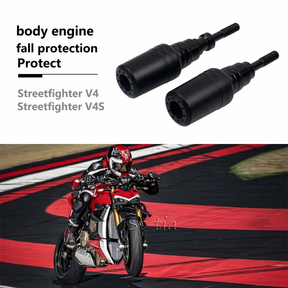 

For DUCATI Streetfighter V4 V4S Street Fighter 2020 Motorcycle New Falling Protection Frame Slider Fairing Guard Crash Protector