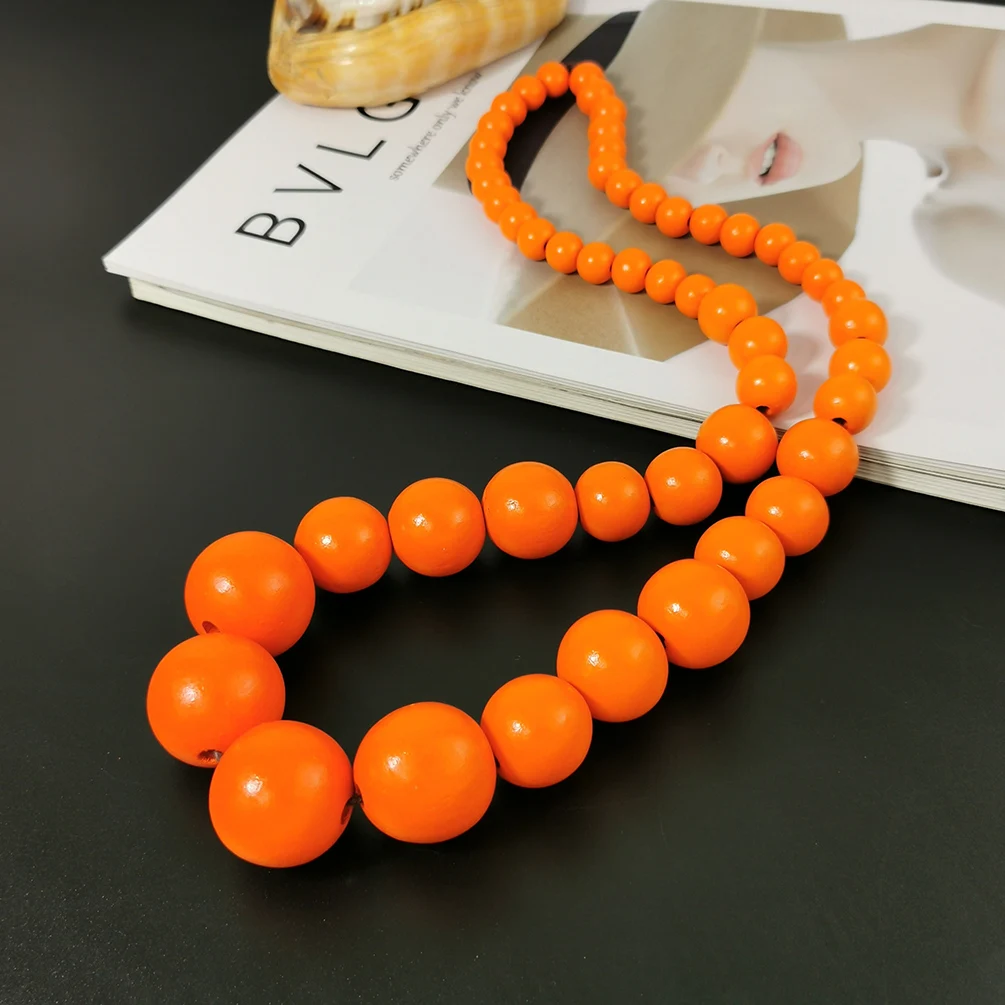 Длинное ожерелье ручной работы MANILAI в богемном этническом стиле