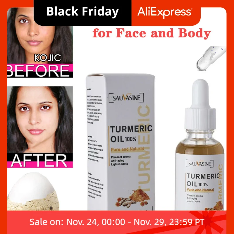 

Куркума, лимон, Отбеливающее масло, отбеливающая Сыворотка против акне, уменьшает темные пятна, для удаления меланина пигментация, улучшает...