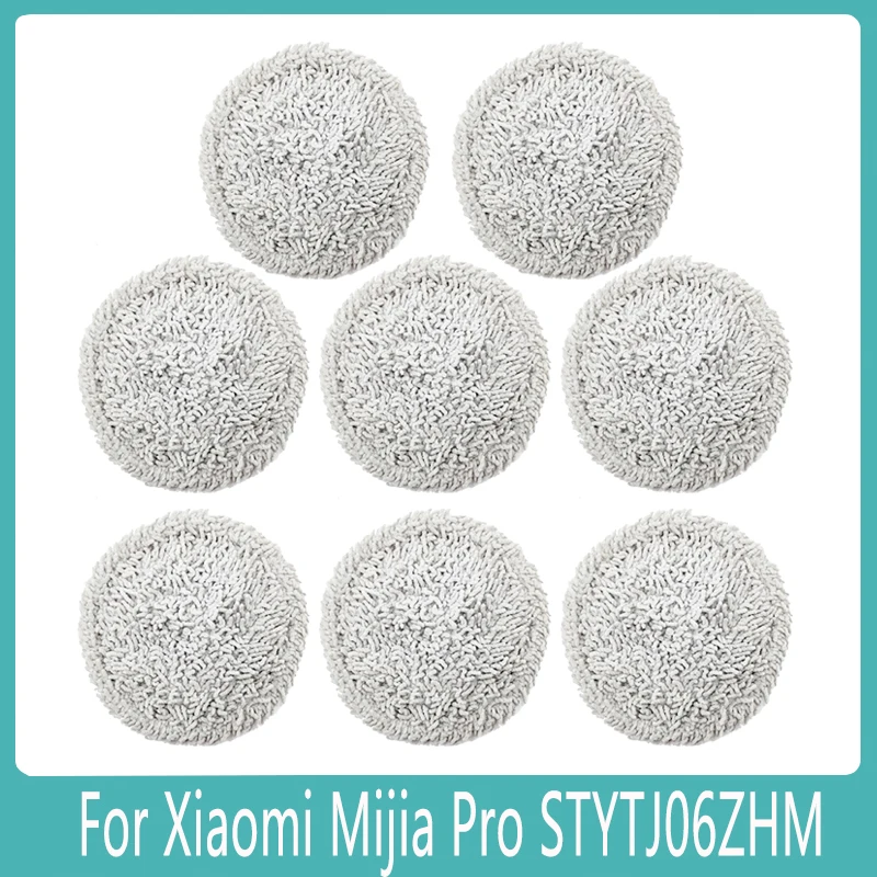 

Washable Mop Cloth Rag Pads Kits For Xiaomi Mijia Pro STYTJ06ZHM Robot Vacuum Cleaner Cleaning Accessories Mop Cloth Spare Parts