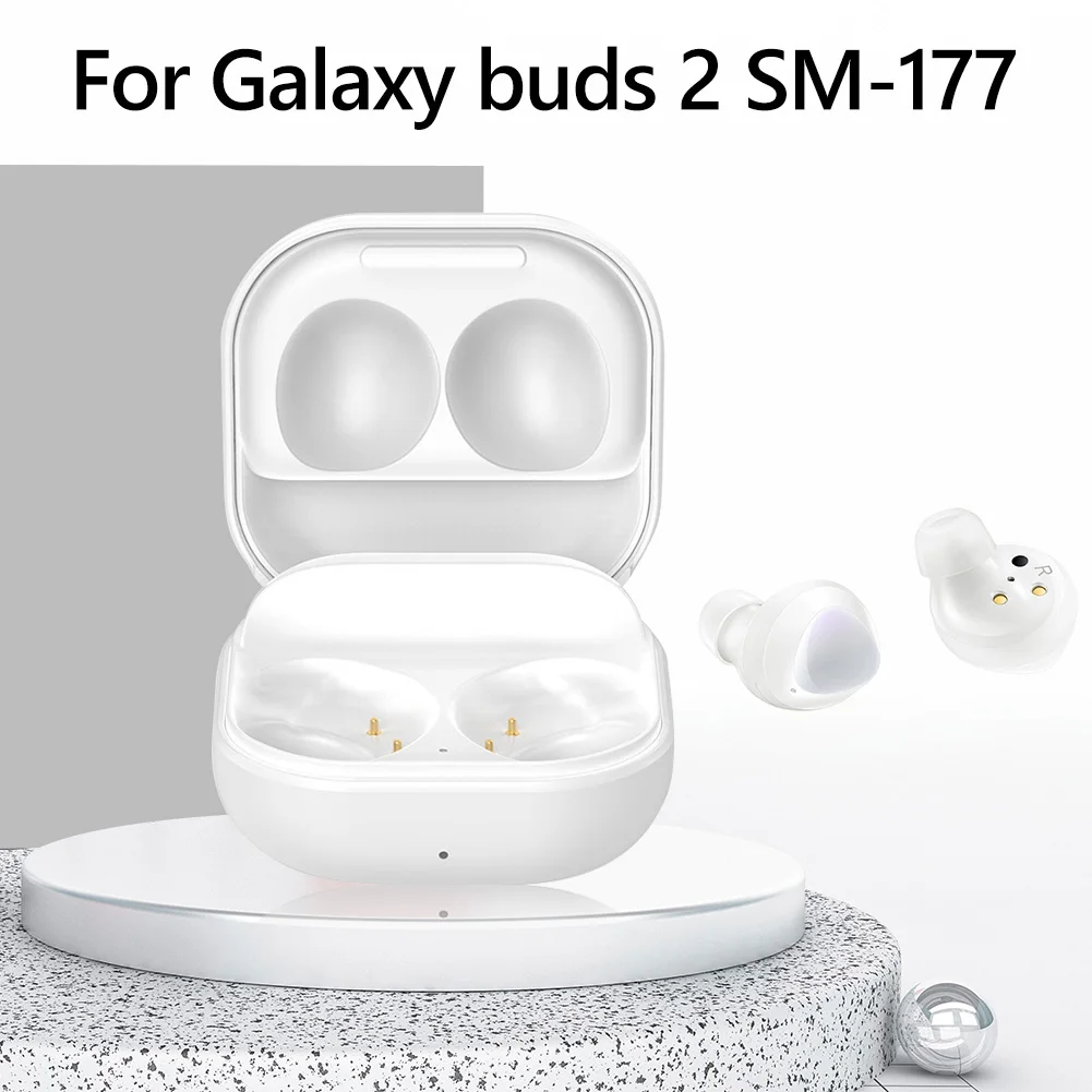 

Type-C Port White Charging Box Earbuds Charger Case Cradle For Samsung Galaxy Buds 2 SM-177 Support Wireless