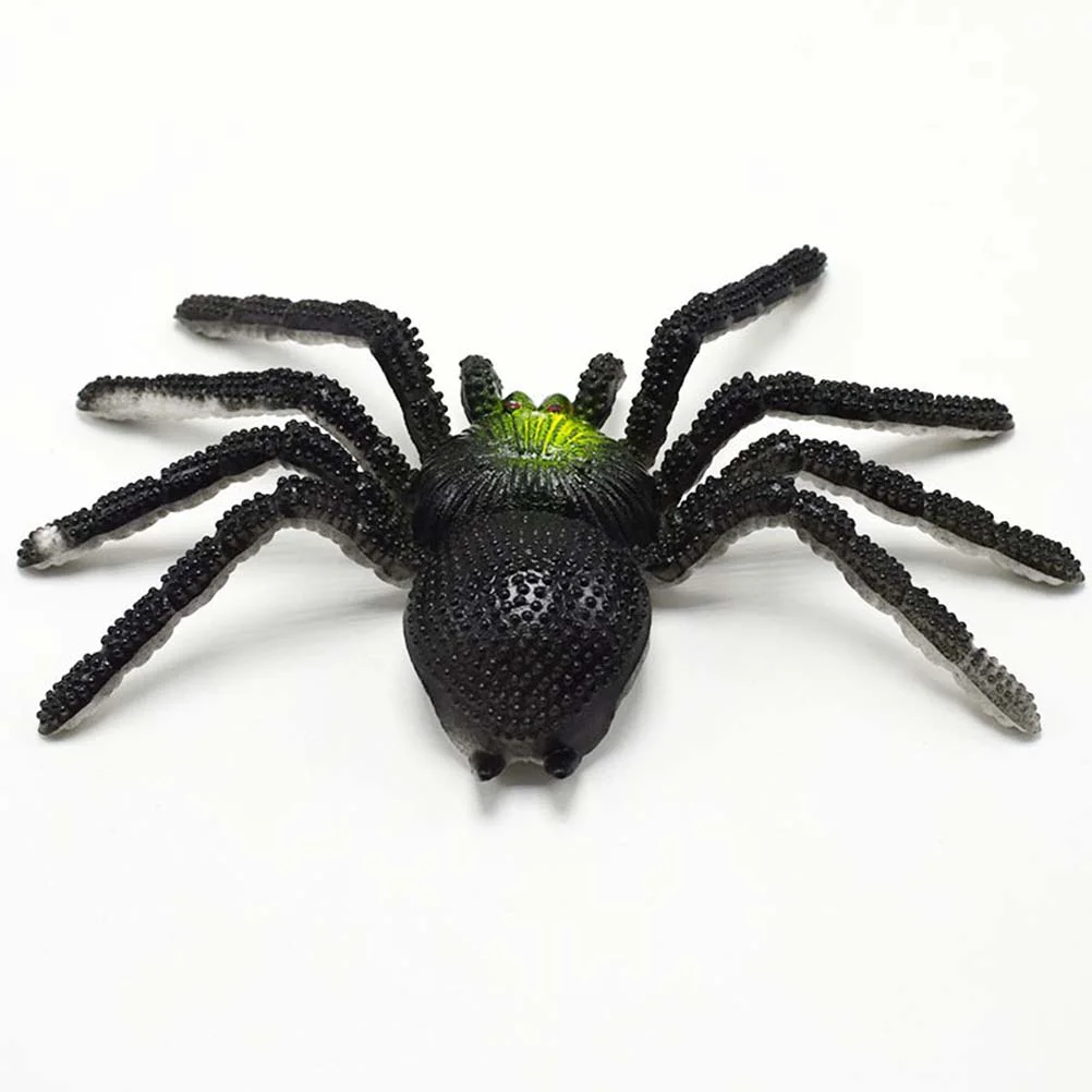 

5 Spiders Plush Spiders Scary Spider Insect Toys Props Supplies