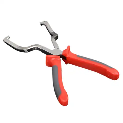 The clip for the fuel line of the gasoline hose detachable pliers to remove disconnecting a manual tool for fuel connectors ...