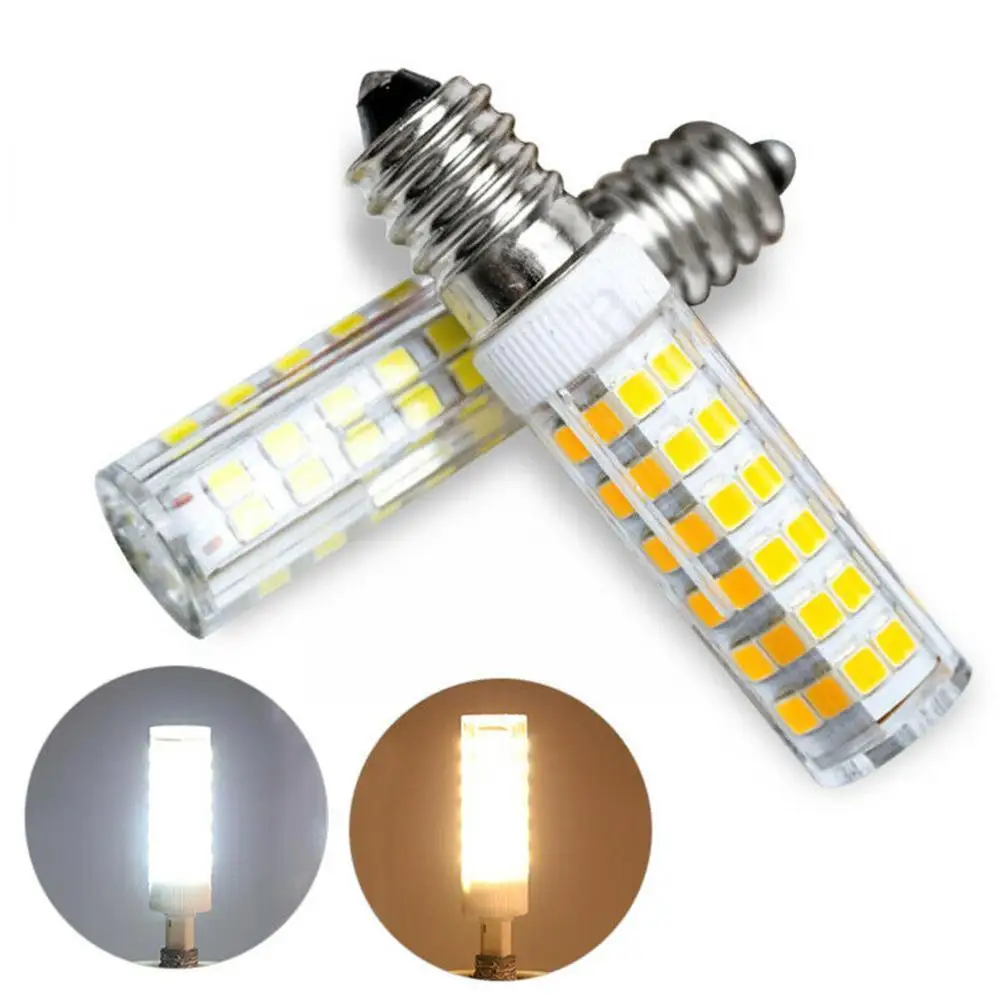 

2x E14 7w Led Light Bulb Kitchen Range Hood Chimmey Warm Cooker White Fridge Bulb E14 V1y6