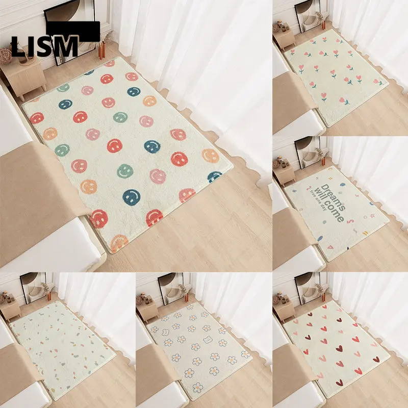 

Lovely Carpet For Living Room Bedroom Large Area Non-slip Mat Home Decoration Children Anti Falling Game Crawling Kitchen Rugs