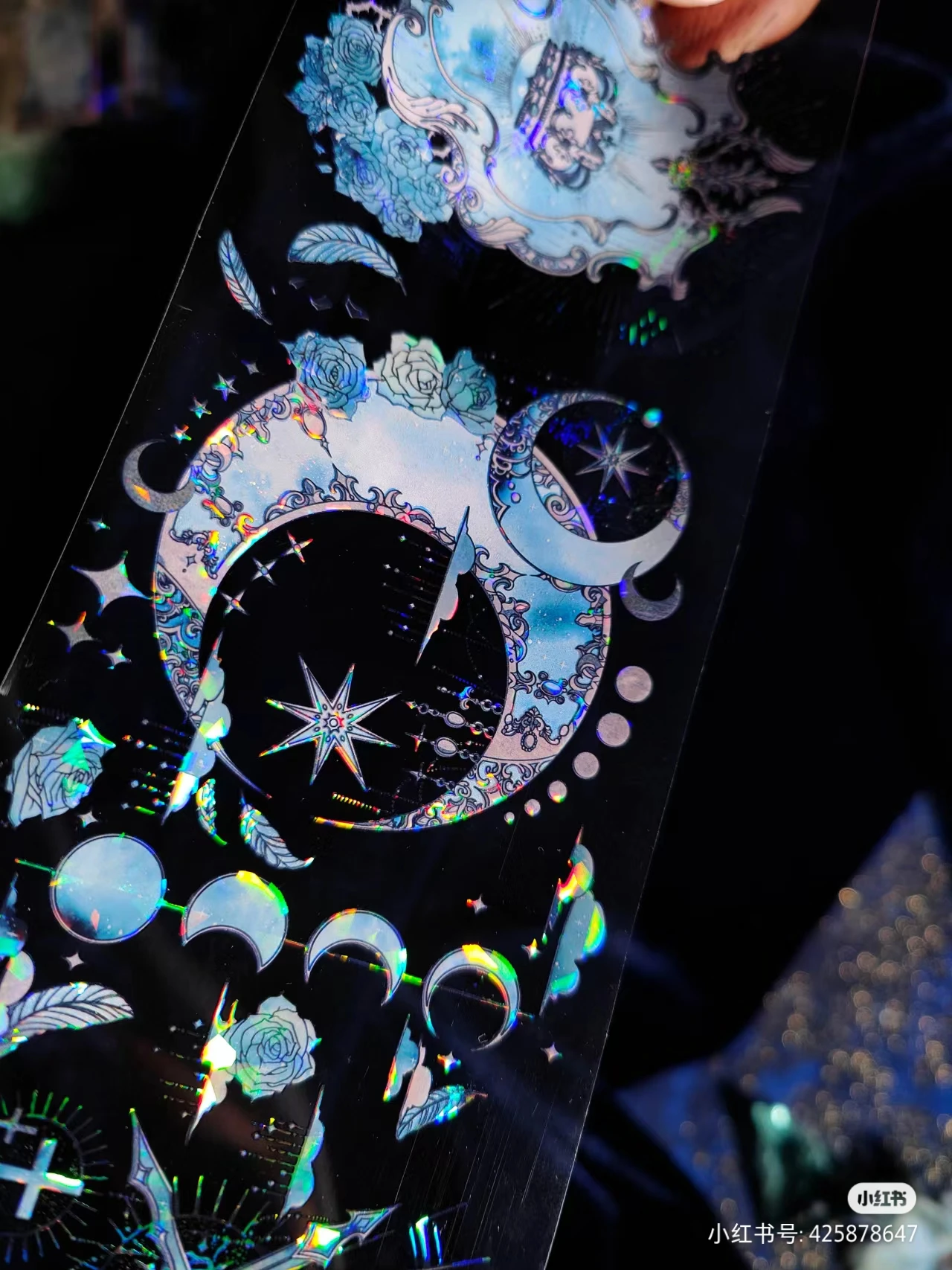 

Маскировочная лента PET Washi в винтажном стиле, будущее/время истории/момент, луна, звезды, дверная рама