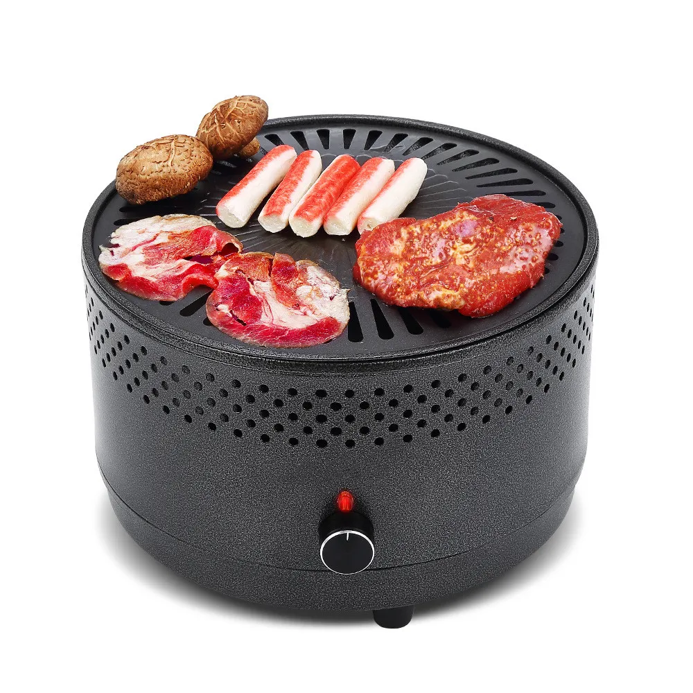 

Zhoutu AEM001 Charcoal Grill BBQ Grill Portable Outdoor Barbecue Tool Carbon Stove with Ventilation System