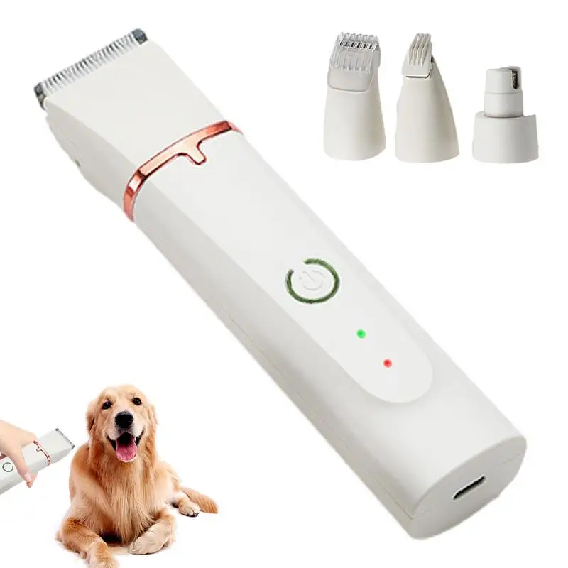 

Комплект для ухода за собакой мощные тихие машинки для стрижки собак для ухода, прочная бритва Комплект триммера для толстых пальто, собак