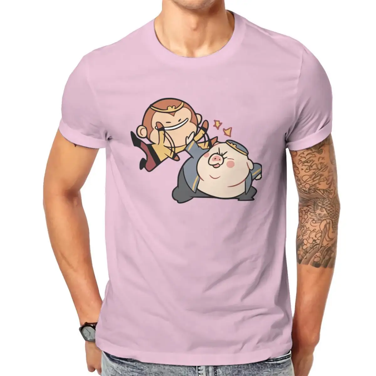 

Wholesale Tiny Monkey King and Pigsy Couples Woman Public Men's Clothing 124612