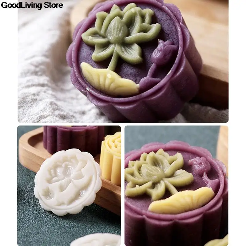 1 Набор Ручной пресс штамп для печенья Луна фотобочка форма лунного торта