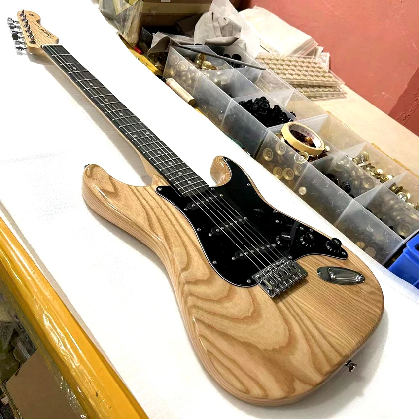 Горячая продажа электрогитары накладка из палисандра Эш высокое качество