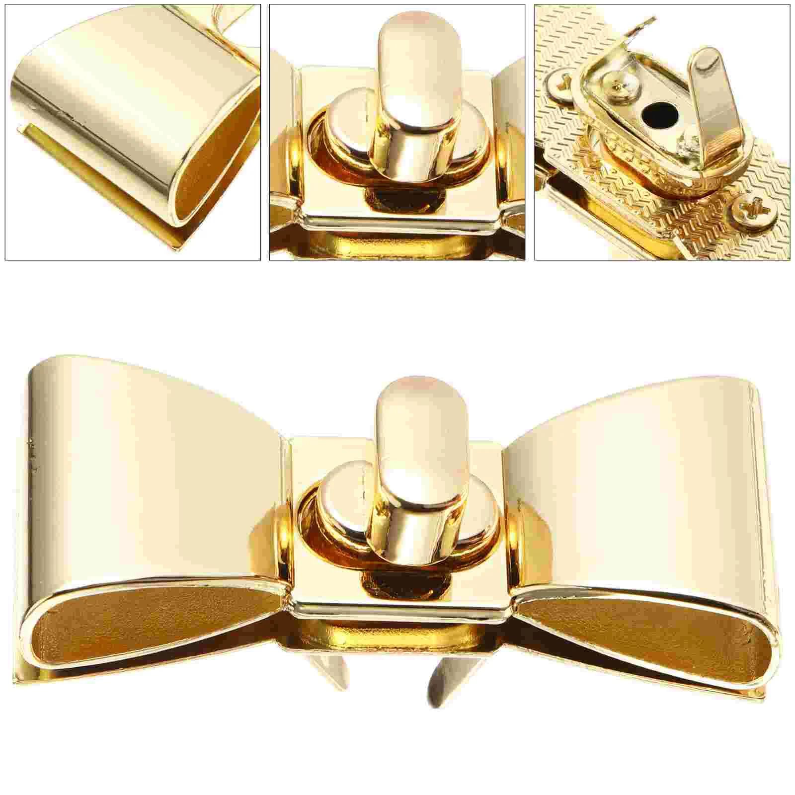 

2pcs Fashion Simple Clutches Closures Turn Lock Locks for Handbag Bag Purse