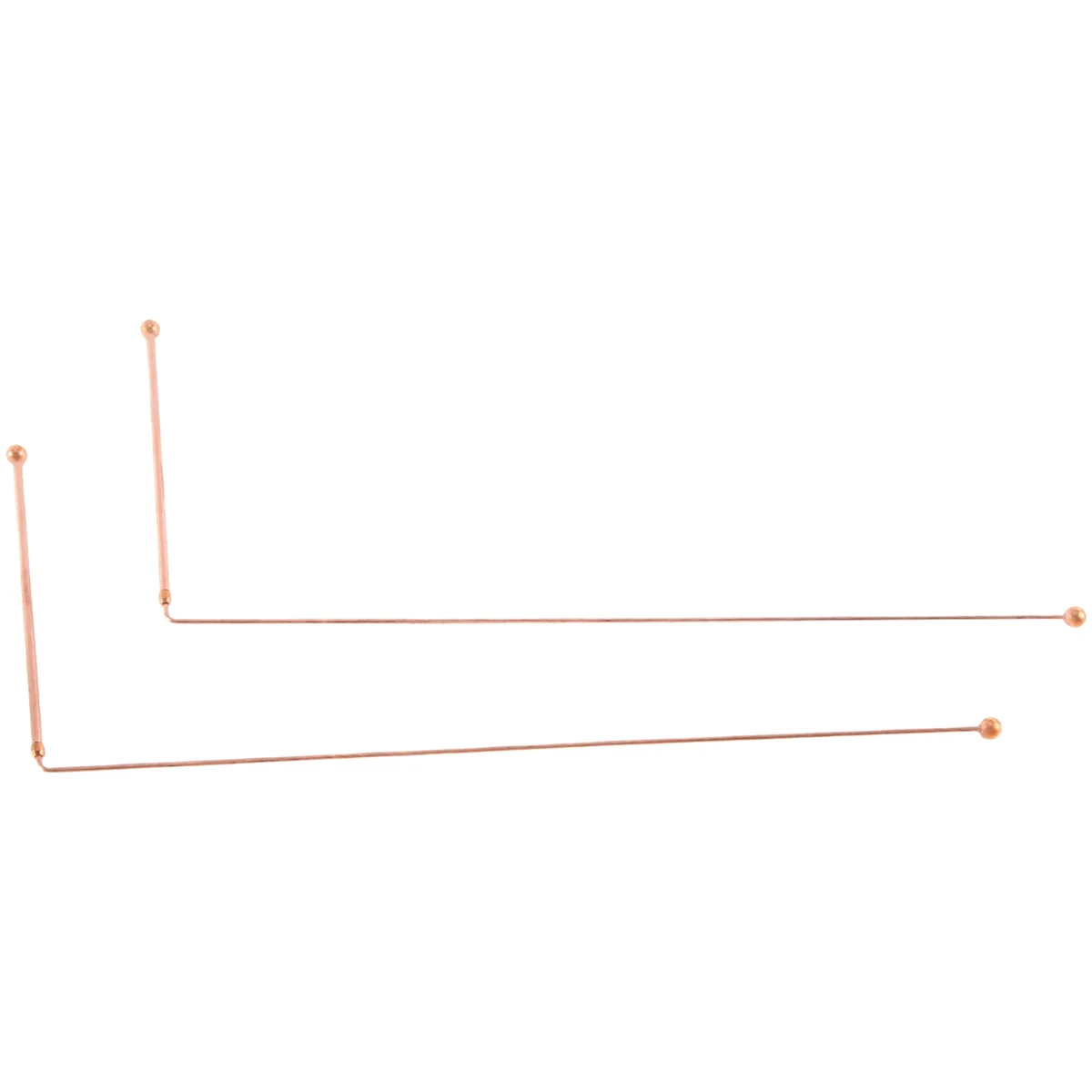 Медные лозоходные стержни - 99 9% чистая медь 2 шт. гадальные детектор волнения