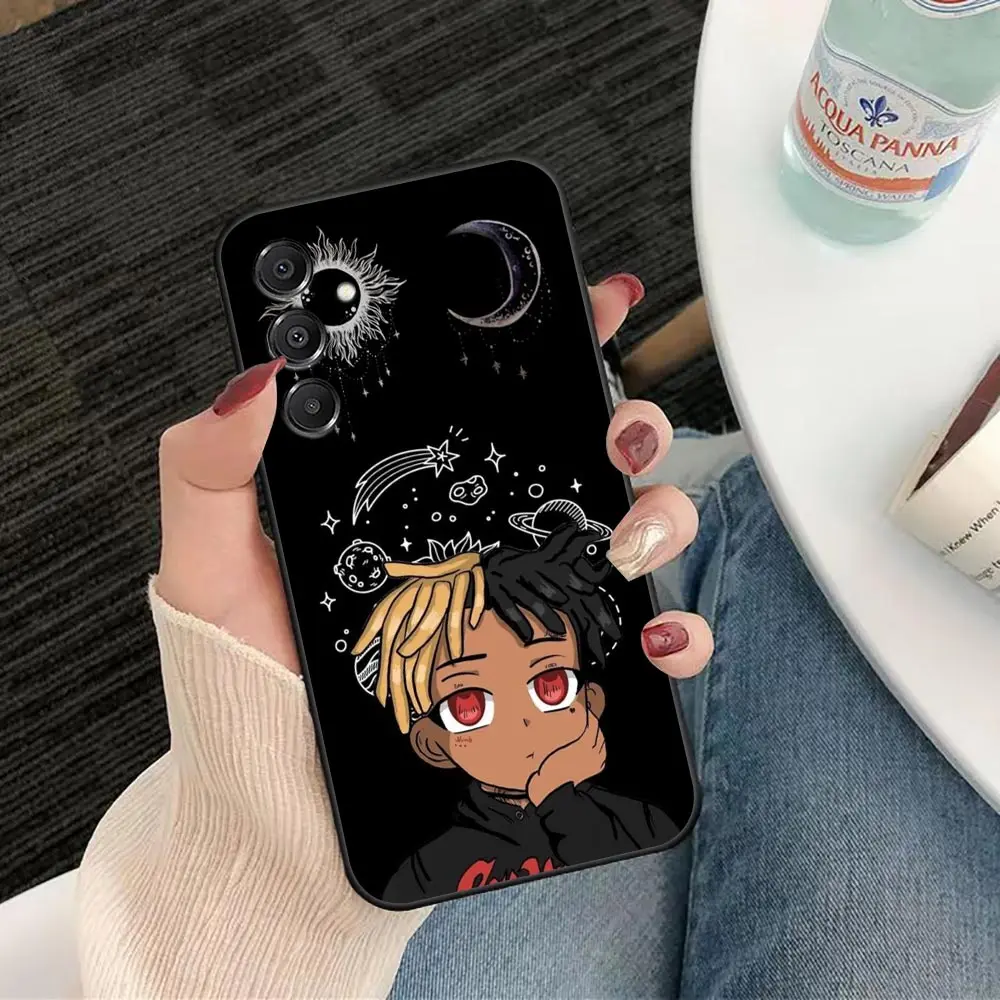 Фото Чехол для телефона Rapper X-XxxTentacion для Samsung A14 A15 A16 A17 A22 A23 A27 A26 A32 A36 A37 A52 A53 A54 A55 A56 A57 A72 A73 №4