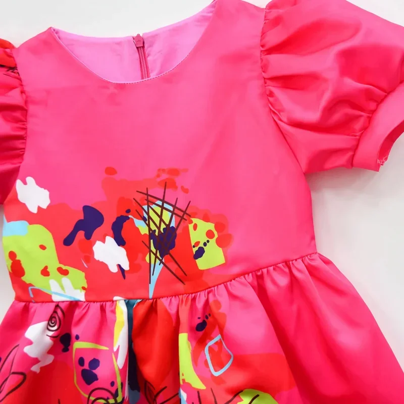 Coslan cossky Barbier cosplay Kate costume children girls dress suits kids Halloween party