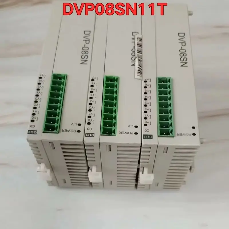 Б/у Модуль PLC DVP08SN11T проверка функций является нормальным