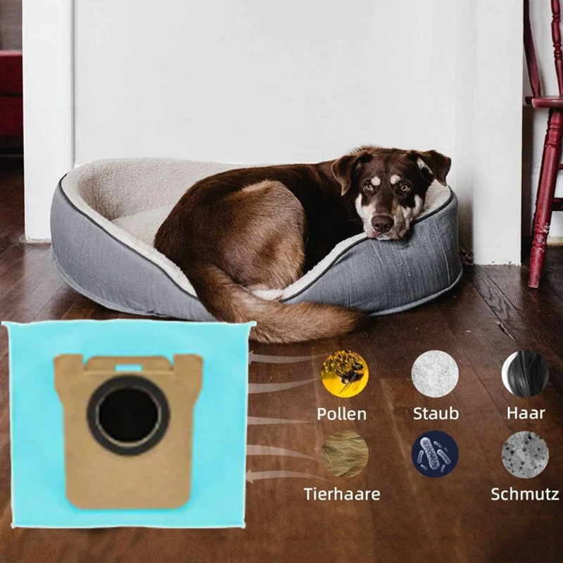 10 шт. мешок для пыли с активированным углем робота-пылесоса Xiaomi X10+ Mijia Omni 1S B101CN/Dreame