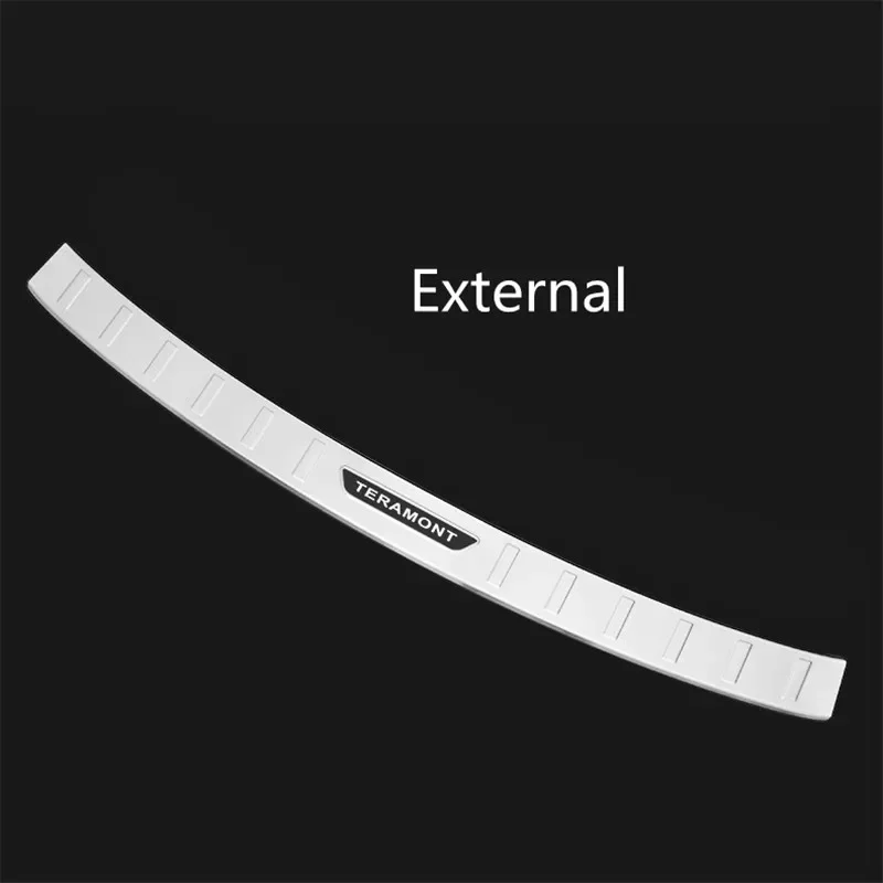 

Для Volkswagen Teramont 2017-2023 защита порога из нержавеющей стали защита порога багажника защита от царапин автомобильные аксессуары