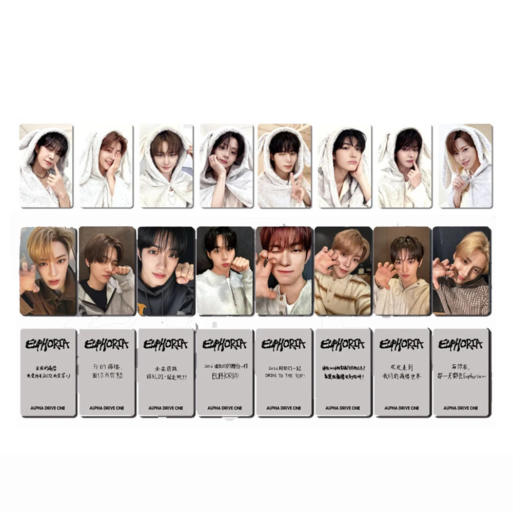 816 шт. фотокарточек KPOP ALPHA DRIVE ONE, альбом ALD1 EUPHORIA, двусторонние открытки, LOMO-карточки участников Anxin, SANGWON, JUNSEO, подарок для фанатов (art.: 3920d4ffad167) - 3920d4ffad167