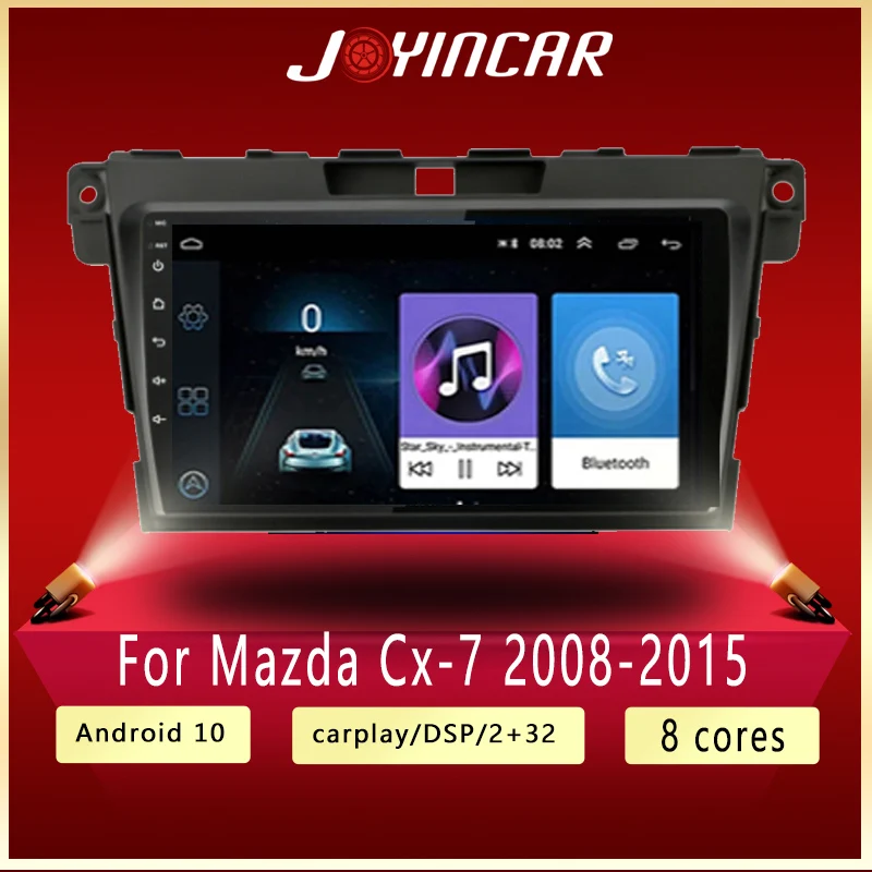 

4G RDS DSP 2 din Android авто радио для Mazda CX-7 CX7 2008 - 2015 Carplay автомобильный Мультимедиа GPS 2din Авторадио