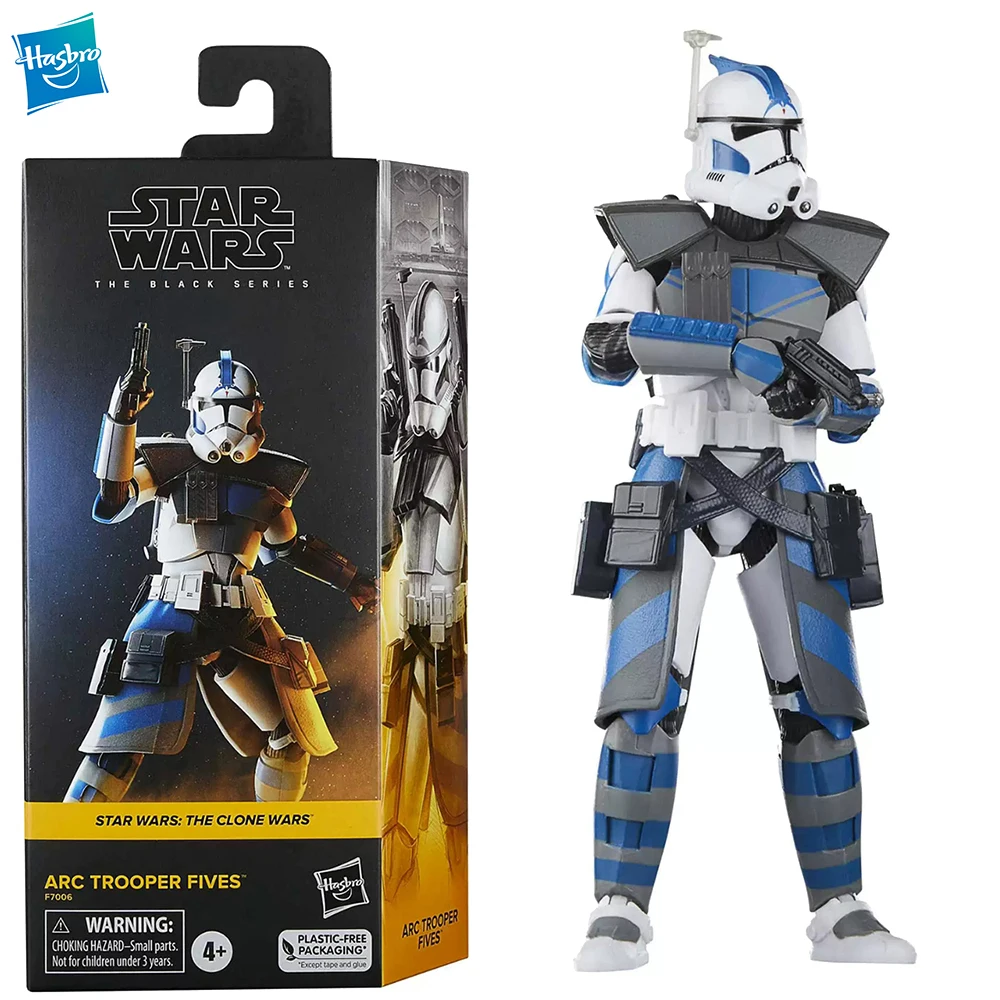 

[In-Stock] Hasbro Star Wars The Black Series Clone Wars ARC Trooper Fives 6-Inch Original Anime Action Figure Collectible Toys