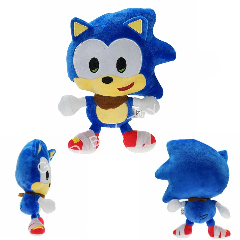 

23 см Соник Еж милое выражение плюшевая игрушка кукла для детей подарок на день рождения