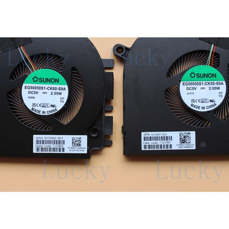 Вентилятор охлаждения для HP Envy 17-CR 17T-CR N13561-001 EG50050S1-CK50-S9A N13562-001 (art.: 3920d89dcecdd) - 3920d89dcecdd