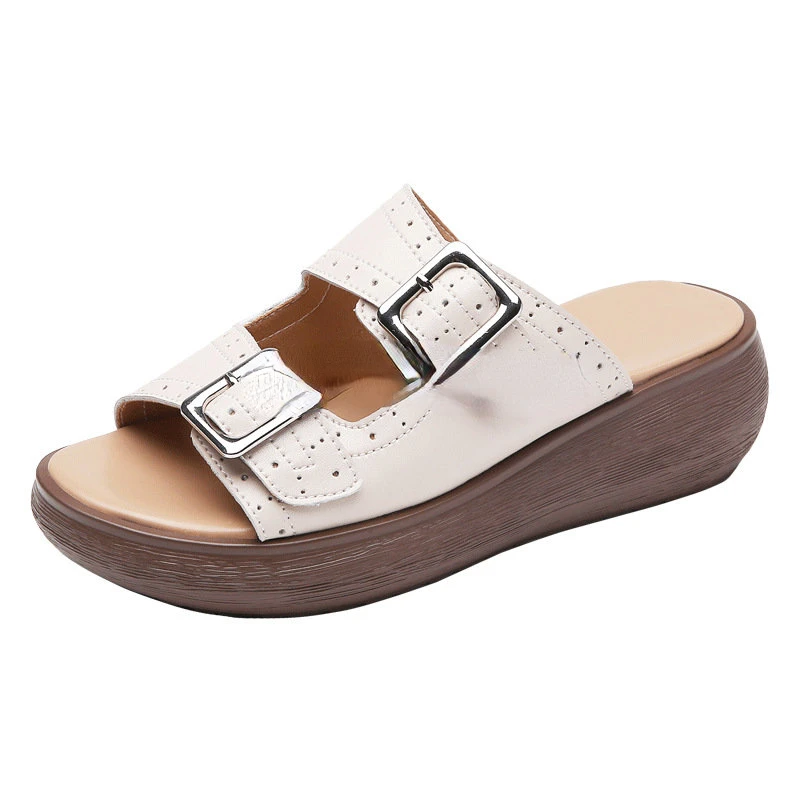 

Сандалии женские из лакированной кожи, на платформе, летние туфли с открытым носком, 2023