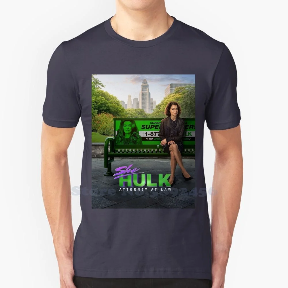 Футболка легендарная One из 100% чистого хлопка с надписью She ударила Дженнифер