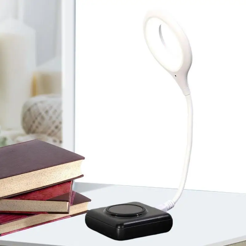 

Настольная лампа с голосовым управлением, умная USB-лампа для чтения, регулируемая интеллектуальная прикровасветильник силиконовая лампа с ...
