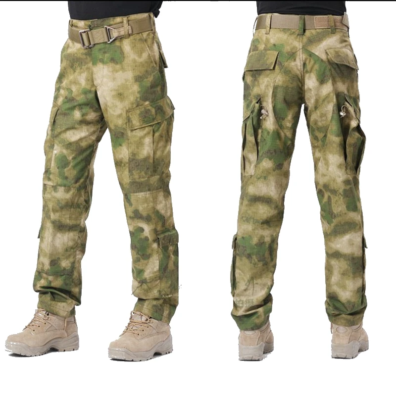 

FG Tactical Combat Pant Hiking Hunting Airsoft SWAT Military Camo Army Trousers Wearproof Ripstop Pants Camo Pants