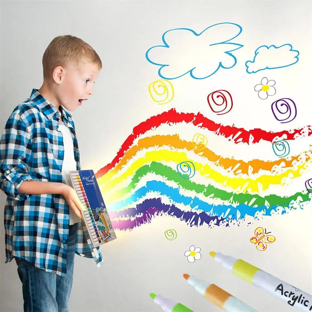 

Акриловая маркерная ручка, Пастельная акриловая кисть, маркерная ручка, маркер, керамическая ручка для краски на водной основе, «сделай сам», маркер для краски, акриловая ручка, граф P8e9