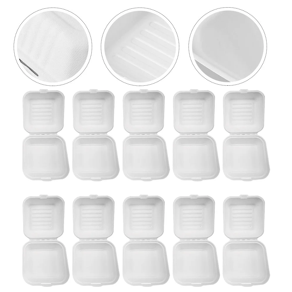 

Boxesgobox Containers Takeout Container Cake Out Sushi Disposable Cupcake Take Lunch Fruit Wedding Carrier Storage Salad