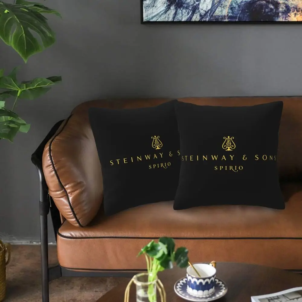 Новые модные наволочки Steinway &amp Sons декоративные мягкие и уютные 2 шт.