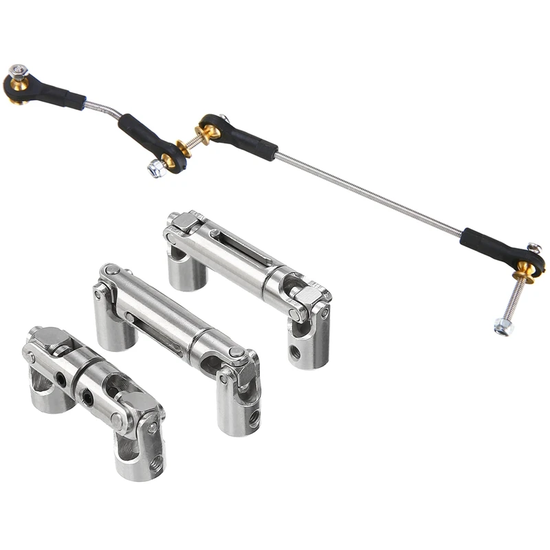 

Рулевая тяга для радиоуправляемого автомобиля, 1 комплект, обновленная часть, металлическая рулевая тяга для радиоуправляемого автомобиля ...